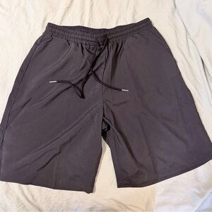 Men's Black Athletic Shorts
